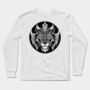 Tribal Lion King Long Sleeve T-Shirt